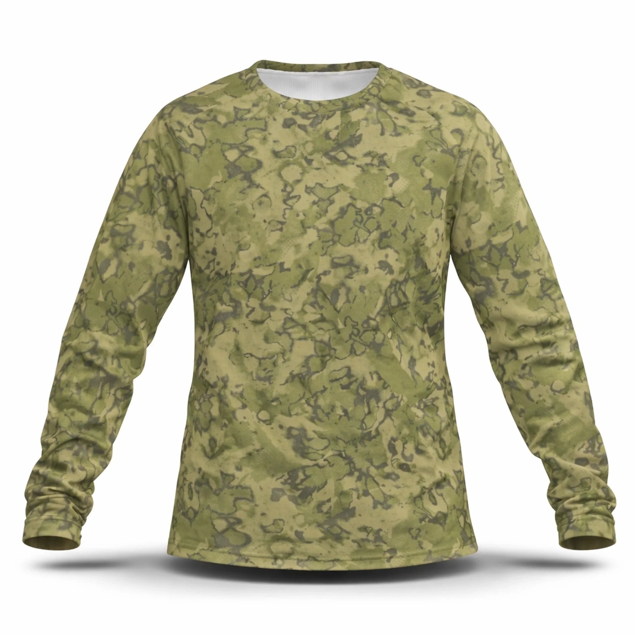 Catfish Fishing Shirt – Custom Name Men's UPF 50+ Long Sleeve Sun ProtectionFront
